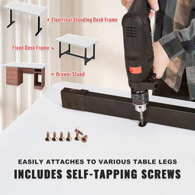 VEVOR Επιτραπέζια Επιφάνεια Επιτραπέζιας Ξύλινης Επιφάνειας 47,2&quot;x29,5&quot;x1&quot; Ορθογώνια Μοριοσανίδα 220,5 λίβρες