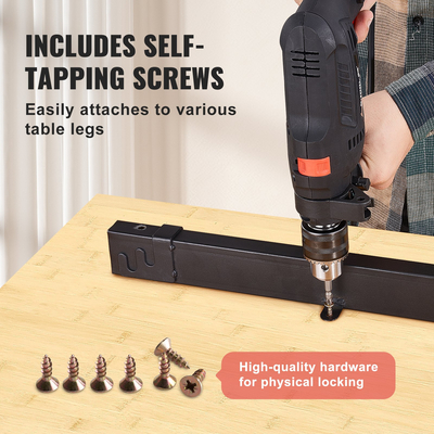 Επιτραπέζιο επιτραπέζιο VEVOR Επιτραπέζιο μπαμπού 70,9&quot; x 29&quot; x 1,5&quot; Ορθογώνιο φορτίο 330 λίβρες