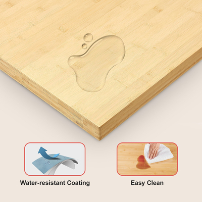 Επιτραπέζιο επιτραπέζιο VEVOR Επιτραπέζιο μπαμπού 70,9&quot; x 29&quot; x 1,5&quot; Ορθογώνιο φορτίο 330 λίβρες