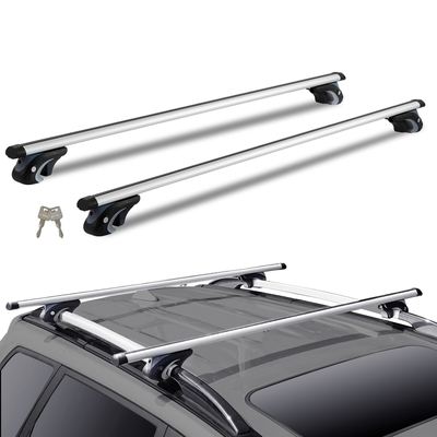 VEVOR Universal Roof Rack Crossbar 52&quot; μήκους για όχημα με υπερυψωμένη πλαϊνή ράγα