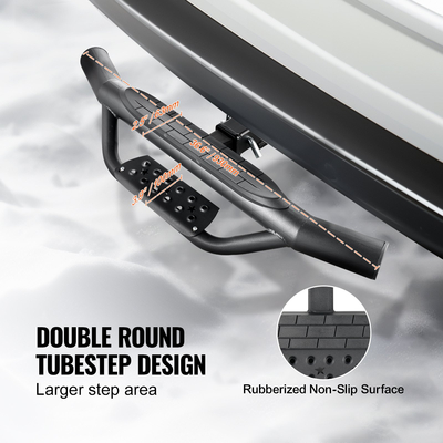 VEVOR Hitch Step for 2&quot; Receiver Universal Trailer Tow Πίσω προφυλακτήρας Χάλυβας