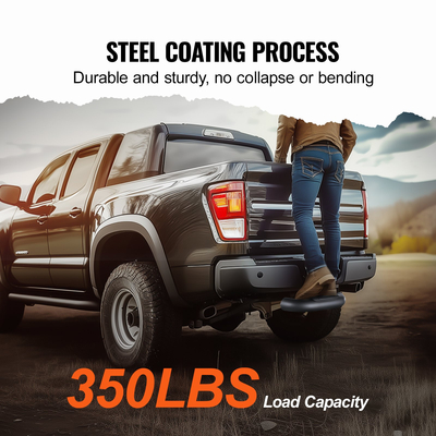 VEVOR Hitch Step for 2&quot; Receiver Universal Trailer Tow Πίσω προφυλακτήρας Χάλυβας