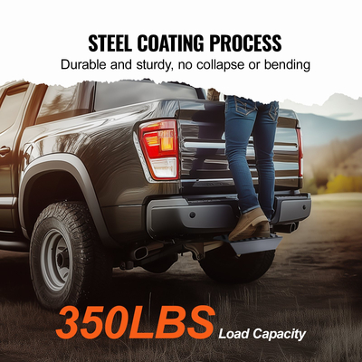 VEVOR Hitch Step for 2&quot; Receiver Universal Trailer Tow Πίσω προφυλακτήρας Χάλυβας