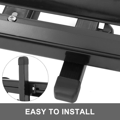 VEVOR Universal καλάθι οροφής 64x40 ιντσών, σχάρα οροφής από αλουμίνιο, σχάρα φορτίου με ράβδο καλαθιού οροφής με ράβδους XL-B για θήκη SUV αποσκευών επάνω αυτοκινήτου (63&quot;X 40&quot; Σχάρα οροφής)