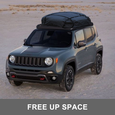 VEVOR Universal καλάθι οροφής 64x40 ιντσών, σχάρα οροφής από αλουμίνιο, σχάρα φορτίου με ράβδο καλαθιού οροφής με ράβδους XL-B για θήκη SUV αποσκευών επάνω αυτοκινήτου (63&quot;X 40&quot; Σχάρα οροφής)