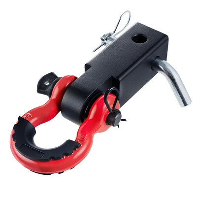 VEVOR 2&quot; Trailer Shackle Hitch Receiver D-Ring Recovery for Truck Jeep 44100 lbs