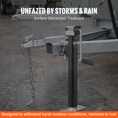 Ευθύς σύνδεσμος ρυμουλκούμενου VEVOR, για σφαίρα κοτσαδόρου 2 ιντσών, κανάλι 3 ιντσών, χωρητικότητα 5000 λίβρες, σύνδεσμος γλώσσας ρυμουλκούμενου βαρέως τύπου, Ιδανικός για ρυμούλκηση Station Wagon, Pickup Trucks, SUV, Ψευδάργυρη επιφάνεια