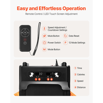 Διάδρομος σκύλου για μεσαίου μεγέθους σκύλους έως 220 λίβρες Ηλεκτρικός διάδρομος για κατοικίδια