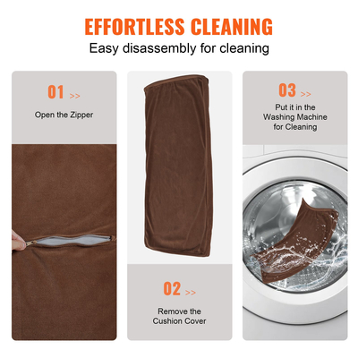 Καναπές για κατοικίδια VEVOR, καναπές σκύλου για σκύλους και γάτες μεγάλου μεγέθους, μαλακό δερμάτινο καναπέ-κρεβάτι για σκύλους, 110 λίβρες Loading καναπές γάτας, μαύρο