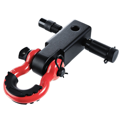 VEVOR 2&quot; Trailer Shackle Hitch Receiver D-Ring Recovery for Truck Jeep 66000 lbs