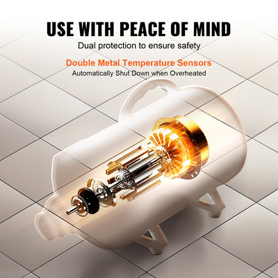 Στεγνωτήρας σκυλιών VEVOR, 2000W/2,7HP Στεγνωτήρας για σκύλους, Στεγνωτήρας περιποίησης κατοικίδιων με ρυθμιζόμενο έλεγχο ταχύτητας και θερμοκρασίας, Στεγνωτήρας μαλλιών για κατοικίδια με 4 ακροφύσια και επεκτάσιμο σωλήνα, μαύρο