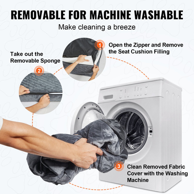 Κάθισμα αυτοκινήτου VEVOR Dog Booster Κάθισμα αυτοκινήτου Κάθισμα κατοικίδιων ζώων για μεσαίου μεγέθους σκύλους έως 55 λίβρες γκρι