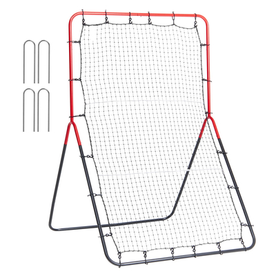 VEVOR Baseball And Softball Rebounder Net 3x4,5 ft PitchBack 3-Way Trainer