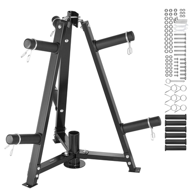VEVOR Weight Plate Rack Βάρος Plate Tree Home Gym Barbell Storage Stand 2 ιντσών