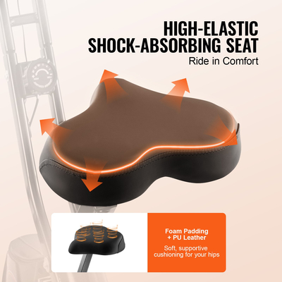 VEVOR Πτυσσόμενο ποδήλατο γυμναστικής Στατικό ποδήλατο γυμναστικής Όρθιο ποδήλατο εσωτερικού χώρου