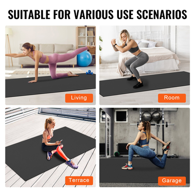 VEVOR Exercise Mat, αντιολισθητικό χαλάκι γιόγκα, γυμναστήριο, πιλάτο, γυμναστήριο (10x6 πόδια)
