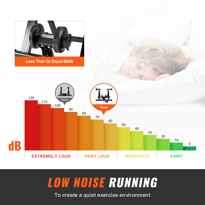 Βάση γυμναστικής ποδηλάτου VEVOR, μαγνητική σταθερή βάση ποδηλάτου για τροχούς 26&quot;-29&quot;, 8 ρυθμίσεις αντίστασης, κινητήρας χαμηλού θορύβου, Protable για άσκηση σε εσωτερικούς χώρους, με μοχλό γρήγορης αποδέσμευσης και ανύψωση μπροστινού τροχού