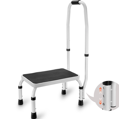 VEVOR Step Stool Ladder 3 Ρυθμιζόμενο ύψος με λαβή Μέγιστο Φορτίο 150 KG για RV
