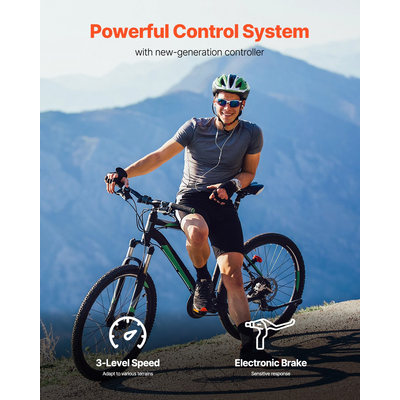 VEVOR 450W Electric Brushed DC Motor Kit 36V 3000rpm με αναβαθμισμένο χειριστήριο