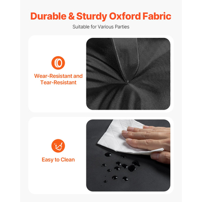 Φουσκωτό νυχτερινό κλαμπ VEVOR 16,4 x 13,1 x 12,5 Ft Blow up Party Ten with Lights