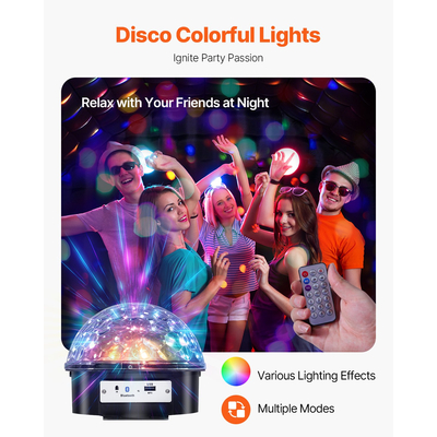 Φουσκωτό Νυχτερινό κλαμπ 26,2 x 19,7 x 13,1 Ft Blow up Party Ten with Lights