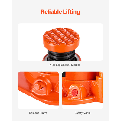 Εγχειρίδιο VEVOR Hydraulic Bottle Jack 20 Ton High Lift Automotive Car Repair Shop