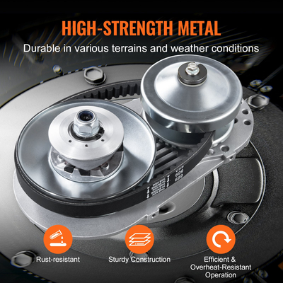 VEVOR 2000 RPM Συμπλέκτης μετάδοσης κίνησης Ανθεκτικός συμπλέκτης με κινητήρα 2-8 HP και ελαστικό ιμάντα