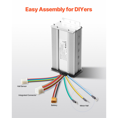 VEVOR 1800W Electric Brushless DC Motor Kit 48V 4500rpm με αναβαθμισμένο χειριστήριο