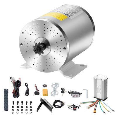 VEVOR 1800W Electric Brushless DC Motor Kit 48V 4500rpm with Speed ​​Controller