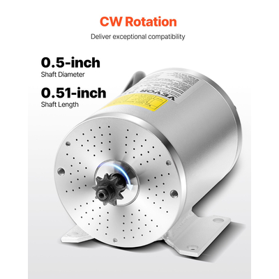 VEVOR 2000W Electric Brushless DC Motor Kit 60V 4500rpm με αναβαθμισμένο χειριστήριο