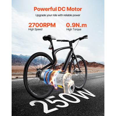 Ηλεκτρικό Ισχυρό κιτ κινητήρα DC 250W 24V 2700rpm με αναβαθμισμένο ελεγκτή ταχύτητας