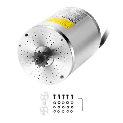 VEVOR 3000W Ηλεκτρικός κινητήρας DC χωρίς ψήκτρες 60V 4800rpm για E-Bike Dirt Bike