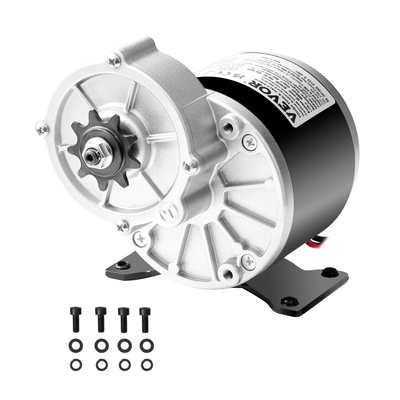 Ηλεκτρικός ισχυρός κινητήρας DC 350W 24V 3000rpm κινητήρας για E-Bike Dirt Bike DIY