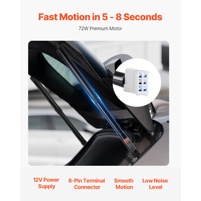 Ηλεκτρικά γόνατα VEVOR 2PCS πίσω πόρτας ανύψωσης συμβατά με Highlander 2014-2019