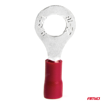 ΦΙΣΑΚΙΑ ΔΑΧΤΥΛΙΔΙ ΚΟΚΚΙΝΑ RV1.25-6 / 6.5mm ΑΜΙΟ - 10 ΤΕΜ.