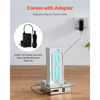 VEVOR HVAC Air Purifier Whole House 18W 9 ιντσών Φως σε τεχνολογία PCO αγωγών