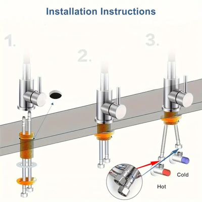Βρύση Κουζίνας Αναμεικτική P-Eleg