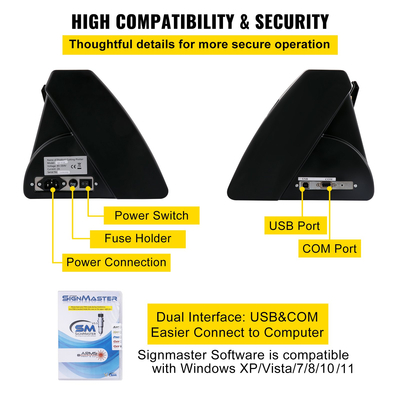 Μηχανή γραφομηχανών βινυλίου κοπής 14&quot; Μηχανή κατασκευής σημαδιών λογισμικού βινυλίου γραφομηχανών τροφοδοσίας χαρτιού 720με βάση (14&quot; 375)