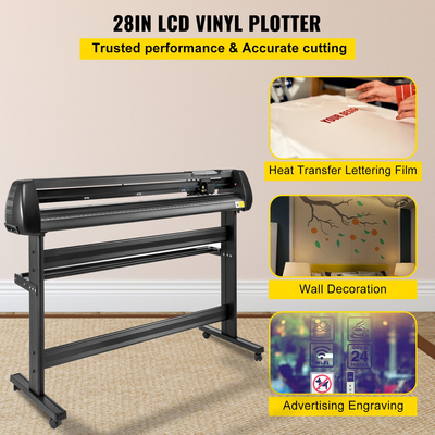 VEVOR Vinyl Cutter 53 Inch Vinyl Cutter Machine with Floor Stand Vinyl Plotter