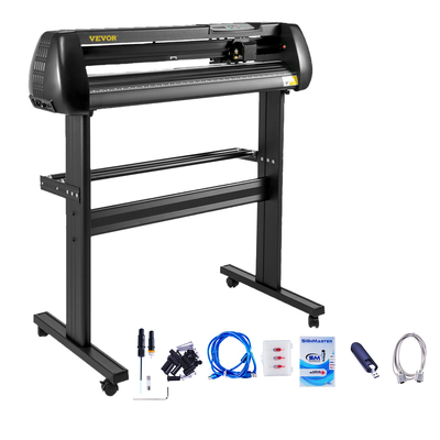Οθόνη LCD VEVOR 34&quot; Vinyl Cutter/Plotter Software Machine κοπής 3 Blades