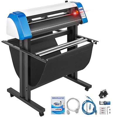 VEVOR 34-ιντσών ημι-αυτόματο περιγράμματος Vinyl Cutter Plotter Εγχειρίδιο τοποθέτησης