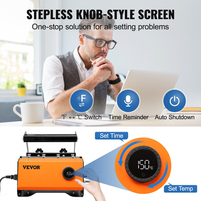 VEVOR Mug Heat Press, 30oz Tumbler Heat Press Machine, Sublimation Transfer 11-15oz 16-25oz 30oz Straight Skinny Tumblers, Cup Heat Press with Heat-sistant Gloves &amp; Tape, DIY Keramic Mugs Cups Glasses