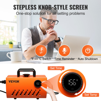 VEVOR Mug θερμότητας Τύπου Tumbler θερμότητας Τύπου θερμότητας Μηχανή εξάχνωσης κενά 11-15oz 30oz