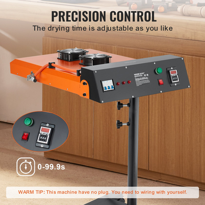 VEVOR Flash Dryer 6000W 19 x 21 inch Automatic Infrared IR Silk Screen Dryer