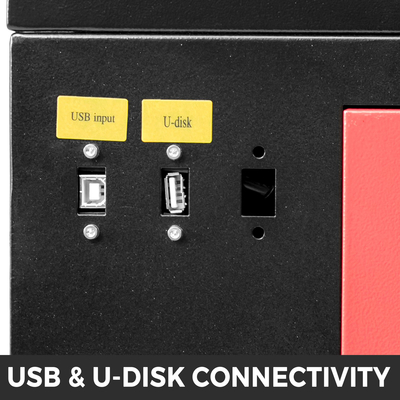 VEVOR 60W Χαράκτης λέιζερ  500x700mm Κόφτης λέιζερ Μηχανή χάραξης CO2 Χαράκτης λέιζερ Διεπαφή USB για χάραξη DIY