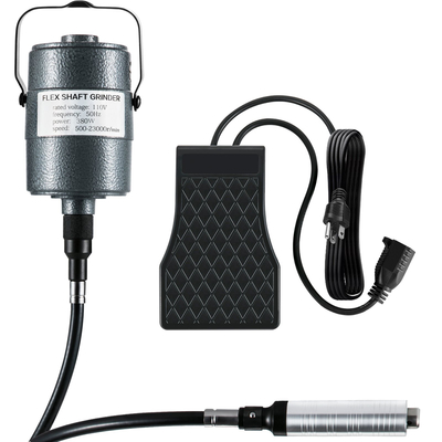 VEVOR Flex S Haft Grinder 380W Rotary Tool 500-23000RPM Rotary Carver with 1/4&quot; 3-Jaw Chuck &amp; Stepless Speed ​​Foot Hanging Grinding Machine 131PCS Αξεσουάρ για λείανση κοσμημάτων DIY