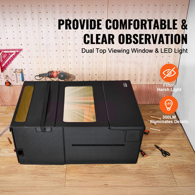 Περίβλημα VEVOR Laser Engraver 48 x 31,5 x 19,6&quot; Πυρίμαχο προστατευτικό κάλυμμα
