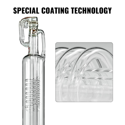 VEVOR Laser Tube 40W CO2 Laser Tube 700mm Glass Laser Tube Professional Special Technology Coating Tube Laser Cutting Tube για μηχανή χάραξης λέιζερ και μηχανή κοπής