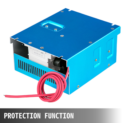 VEVOR Τροφοδοτικό λέιζερ 50W για Co2 Laser Engraver Power Supply Laser Tube Laser Power Box για μηχανή χάραξης λέιζερ