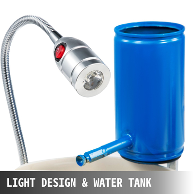 VEVOR Gem Faceting Machine 1800RPM Rock Polisher Lapidary Equipment Jewelry Polisher Gem cutting Machine Lapidary Grinder Polisher Machine with Digital Display and Mechanical Handle for Gem Stone